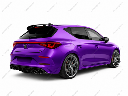 🔥ART.9917 SPOILER PER TETTO STILE OT NERO LUCIDO PER SEAT LEON MK4 20-24🔥