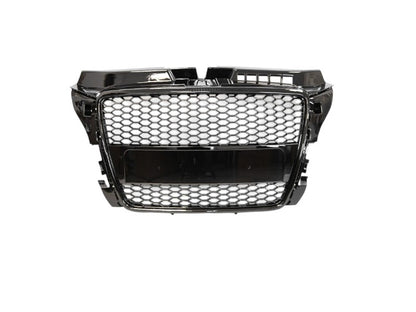 😍ART.5713 GRIGLIA SPORT GLOSSY BLACK ADATTO PER AUDI A3 (8P) 04.08-07.12😍