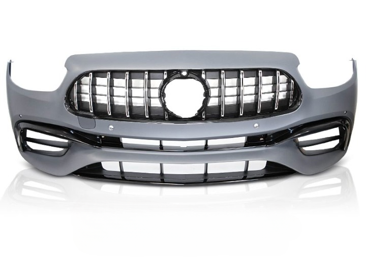 ART.5412 PARAURTI  ANTERIORI CHROME MERCEDES CLASSE E W213 20-23