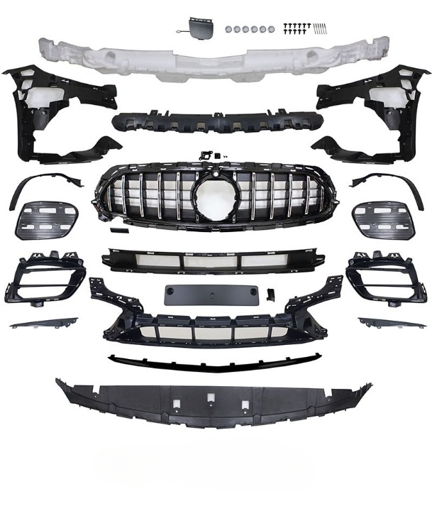 ART.5412 PARAURTI  ANTERIORI CHROME MERCEDES CLASSE E W213 20-23