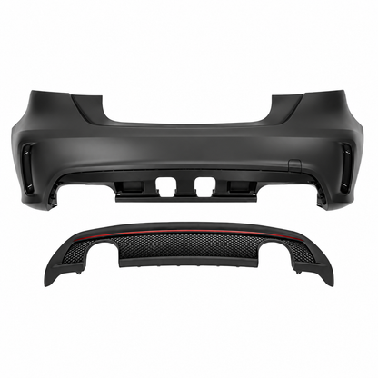 💕PARAURTI POSTERIORE MERCEDES CLASSE A W176 12-15 LOOK AMG💕