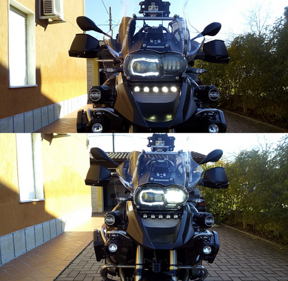 💕ART.7876 FARO  MOTO  FULL FULL  LED BMW 2005 - 2012 R1200GS / 2006 -2013 💕
