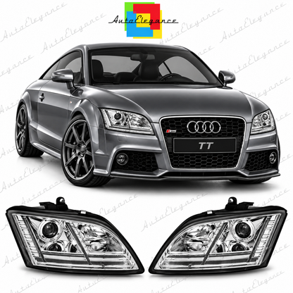 ART.10659 FARI  ANTERIORI ADATTO  PER AUDI TT 06-10 8J CON AFS