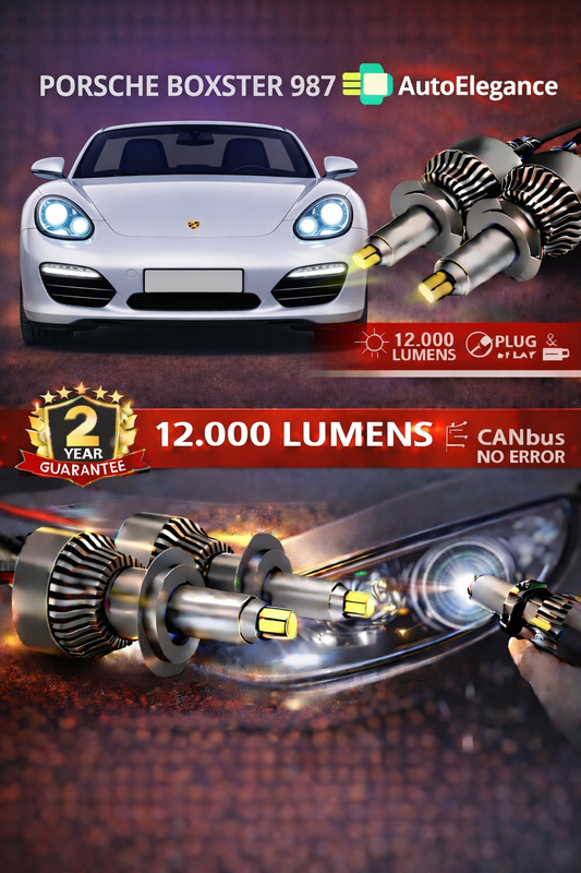 KIT LED Porsche BOXSTER 987 ANABAGLIANTI H7 CANBUS Bianco 6500K 360 gradi