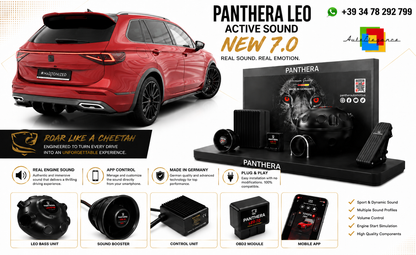 💕ART.2672 PANTHERA Soundsystem Booster 7.0- Seat Tarraco FR Mk1 /💕