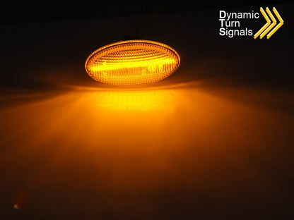 🤩FARI SIGNALI LED NERI SEQ ADATTO PER PEUGEOT 107/206/307 CITROEN C1C2C3C4🤩