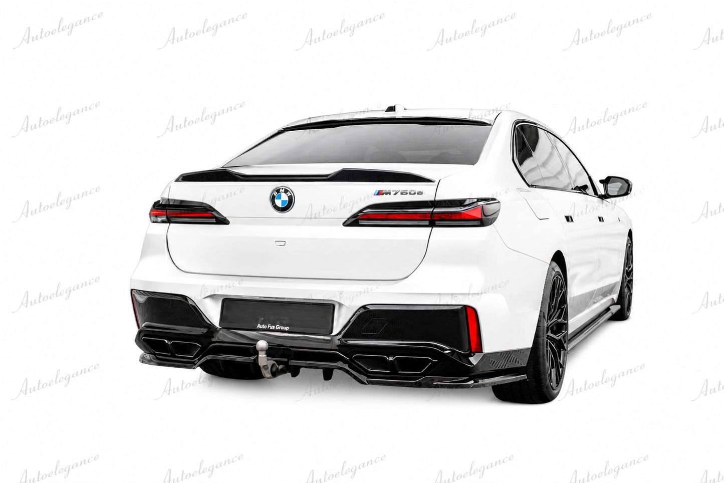 🔥ART.9766 SPLITTER POSTERIORE (CON BARRE VERTICALI) PER BMW M760E G70🔥