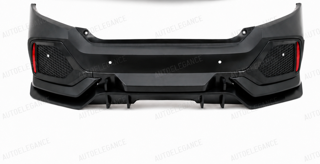 💕PARAURTI POSTERIORE HONDA CIVIC 16- LOOK TYPE R💕