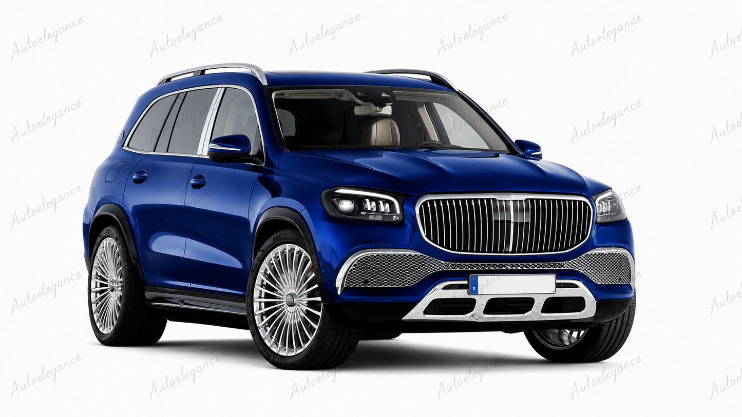 🔥ART.2835 GRIGLIA ANTERIORE ADATTO PER MERCEDES GLS SUV X167 (2019-2023)🔥