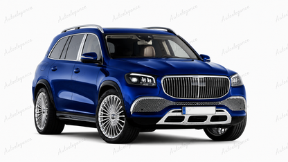 🔥ART.2835 GRIGLIA ANTERIORE ADATTO PER MERCEDES GLS SUV X167 (2019-2023)🔥