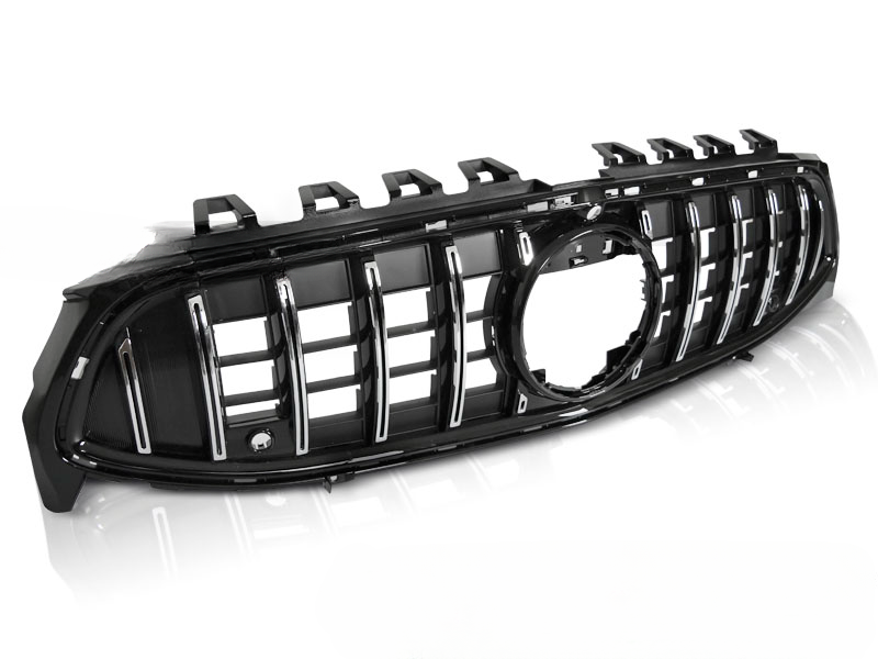 BLACK CHROME GRILLE SPORT STYLE SUITABLE FOR MERCEDES CLA W118 19-