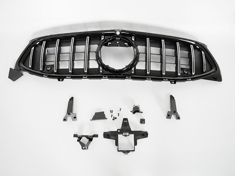 BLACK CHROME GRILLE SPORT STYLE SUITABLE FOR MERCEDES CLA W118 19-