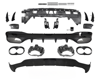 💫ART.7661 Paraurti Posteriore Look CLA 45-S per M Benz CLA W118 19-23💫