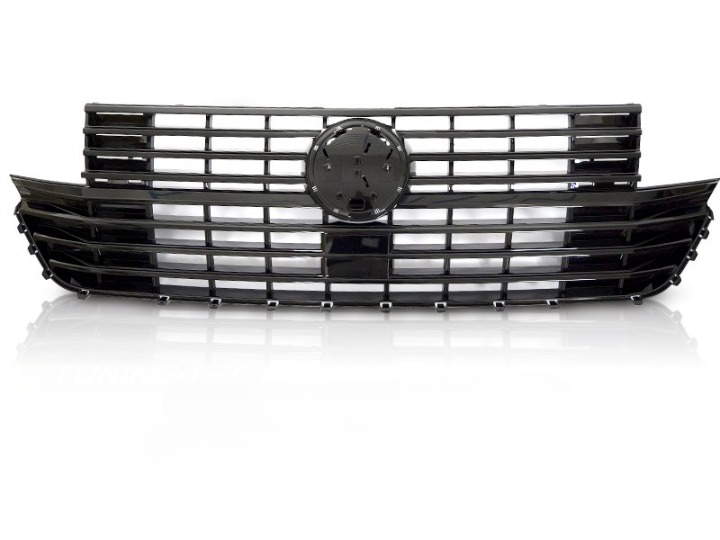 💫ART.7510 GRIGLIA NERA LUCIDA CON / BASE LOGO per VW T6.1 2020+💫