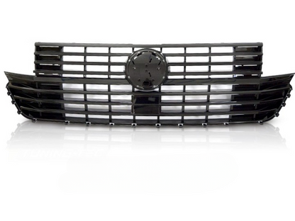 💫ART.7510 GRIGLIA NERA LUCIDA CON / BASE LOGO per VW T6.1 2020+💫