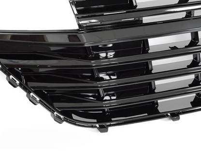 💫ART.7510 GRIGLIA NERA LUCIDA CON / BASE LOGO per VW T6.1 2020+💫