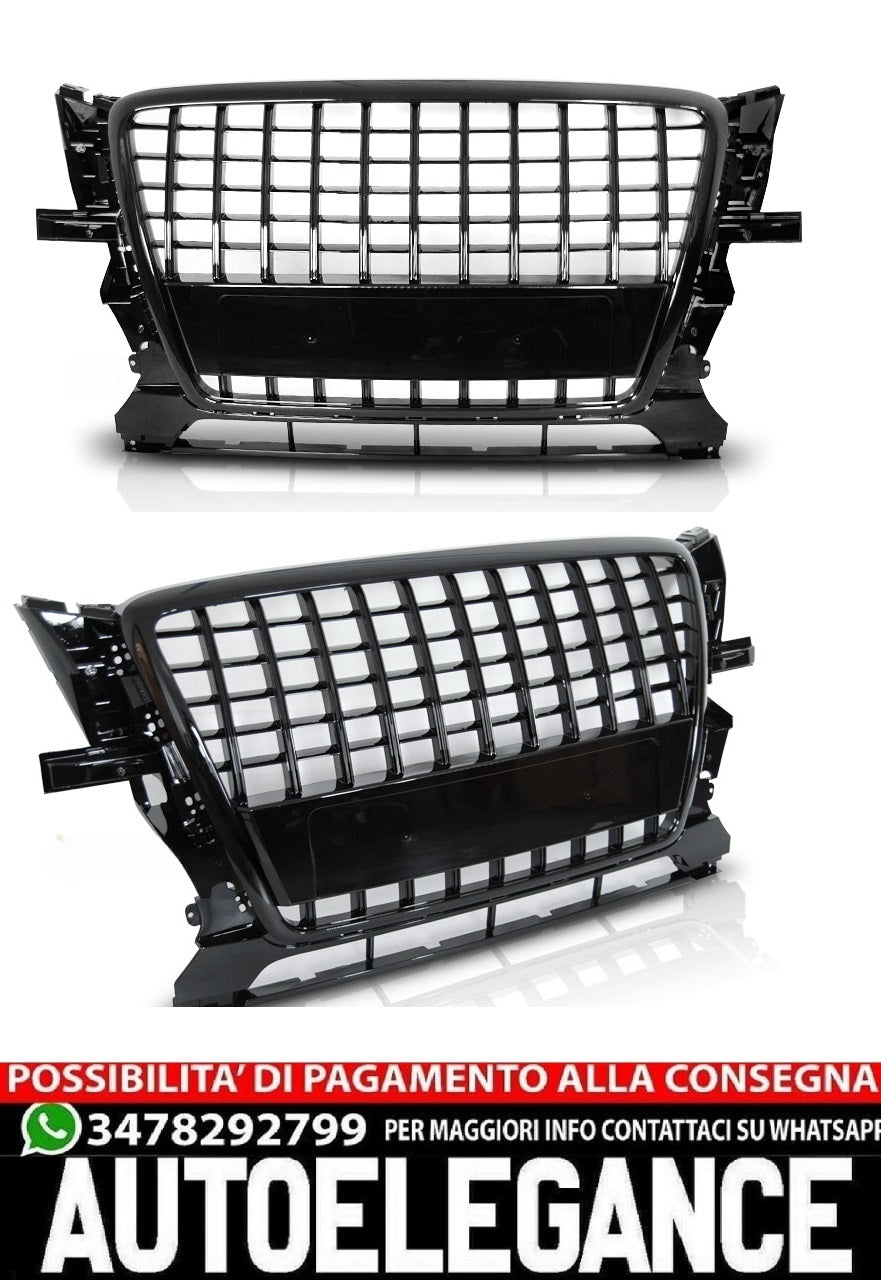 GLOSS BLACK SPORT GRILLE SUITABLE FOR AUDI Q5 08-09.12