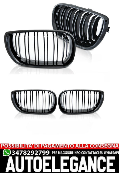 GRIGLIA SPORT NERO LUCIDO ADATTO PER BMWE46 01-05 S/T