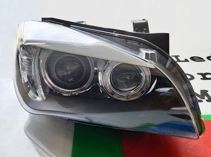 Fari LED Angel Eyes adatti per BMW X1 E84 (2009-2012) Xenon Look