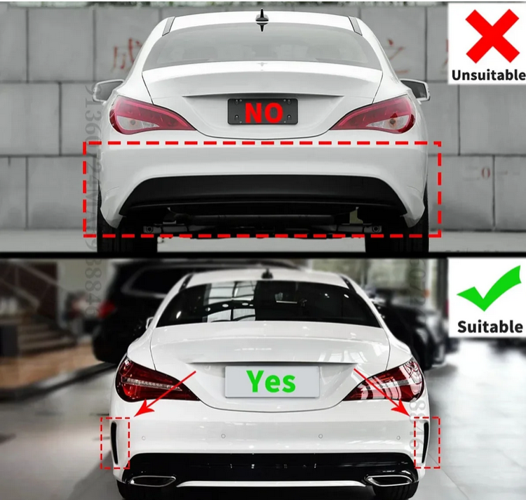💕ART.7880 DIFFUSORI Mercedes Benz W117 C117 CLA45   2012-2018 💕