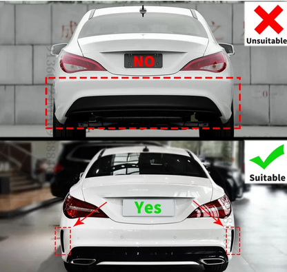 💕ART.7880 DIFFUSORI Mercedes Benz W117 C117 CLA45   2012-2018 💕