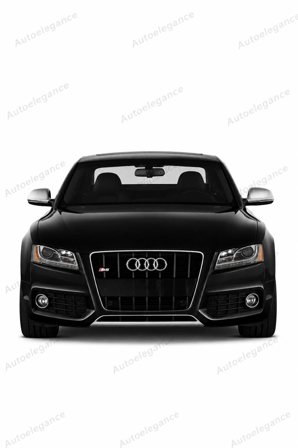 🔥ART.0607 GRIGLIA ADATTO PER AUDI  A5 2007-2011 LOOK S5 CROMATA 🔥