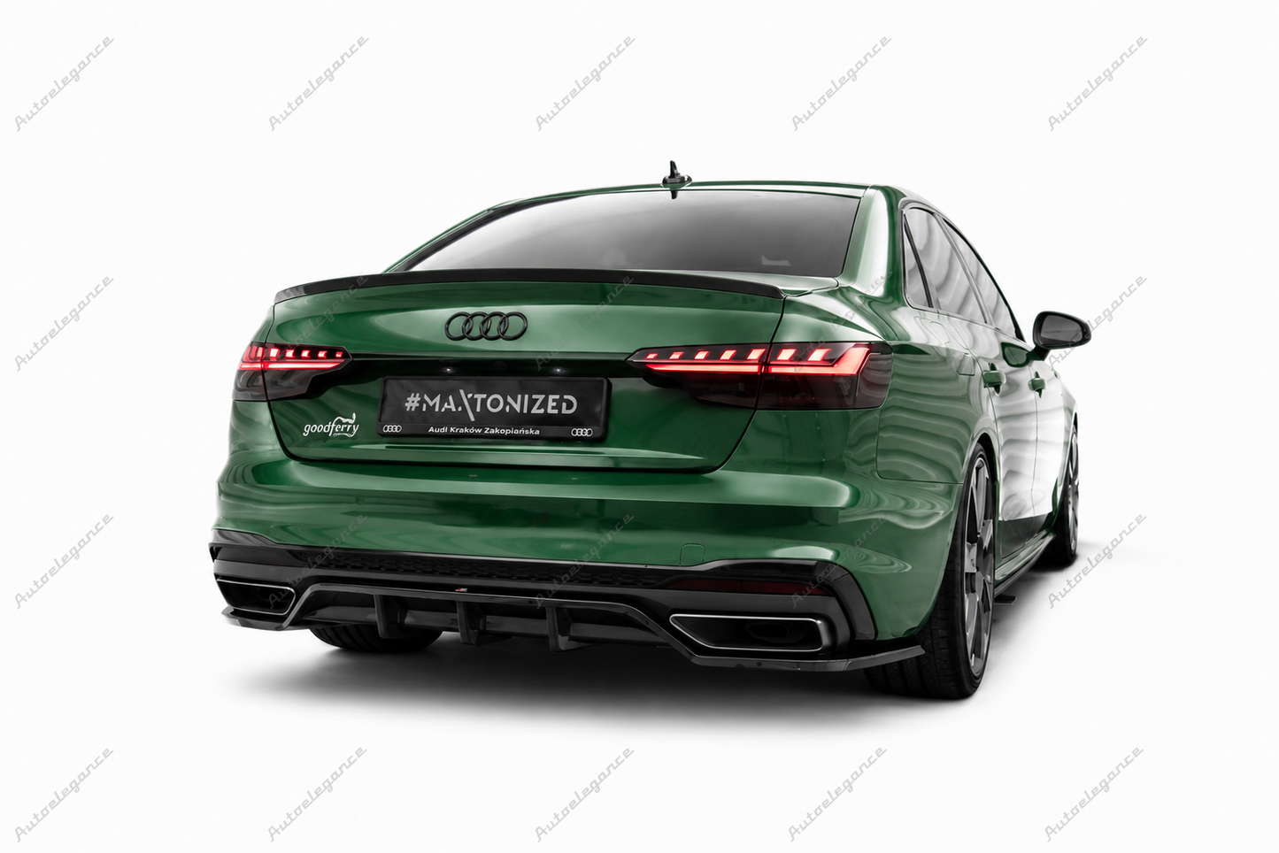 🔥ART.9868 SPLITTER POSTERIORE V.2 ADATTO PER  AUDI A4 S-LINE B9 FACELIFT🔥
