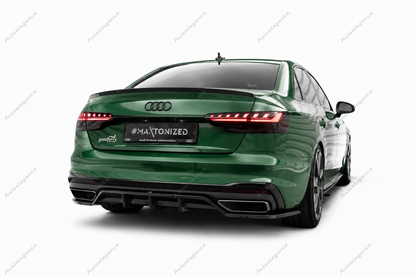 🔥ART.9868 SPLITTER POSTERIORE V.2 ADATTO PER  AUDI A4 S-LINE B9 FACELIFT🔥