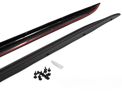 MINIGONNA LATERALE PERFORMANCE STYLE NERO LUCIDO ADATTO PER BMW G22 G23 20-
