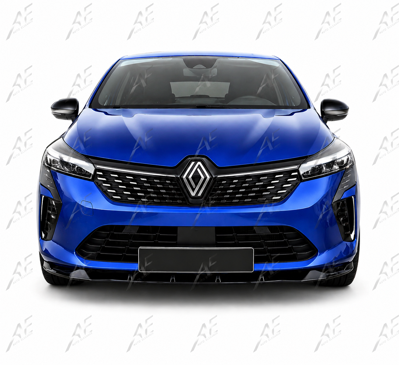 💕ART.9634 SPLITTER Renault Clio Mk5 NERO LUCIDO💕