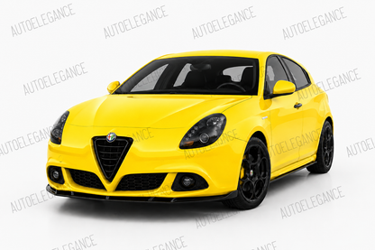 💕ART.10081 SPLITTER  ALFA ROMEO  GIULIA  NERO  LUCIDO 💕