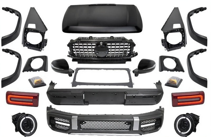💥ART.3388 BODYKIT SPORT 464 adatto per MERCEDES CLASSE G W463 90-18💥