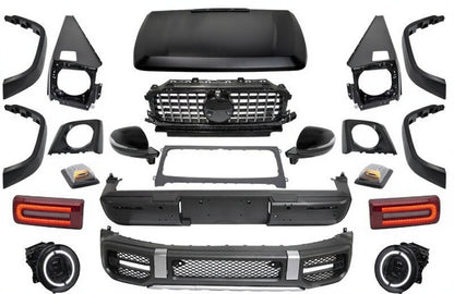 💥ART.3388 BODYKIT SPORT 464 adatto per MERCEDES CLASSE G W463 90-18💥