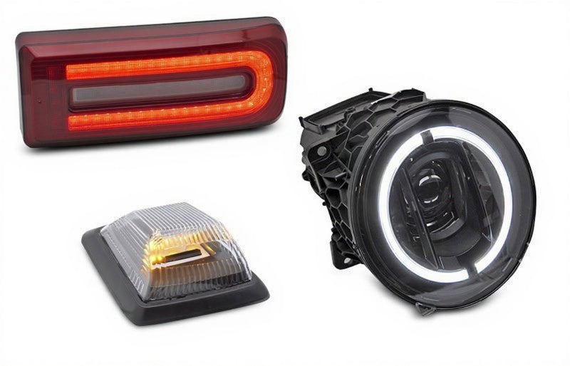 💥ART.3388 BODYKIT SPORT 464 adatto per MERCEDES CLASSE G W463 90-18💥