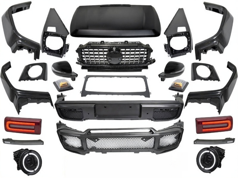💥ART.3395 BODYKIT SPORT 464 BRABUS adatto per MERCEDES CLASSE-G W463 90-18💥
