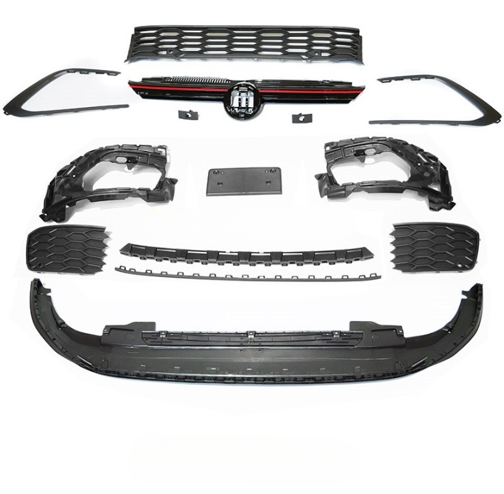 💫ART.7519 Paraurti Anteriore Look GTI per VW GOLF 8 2019-2024💫