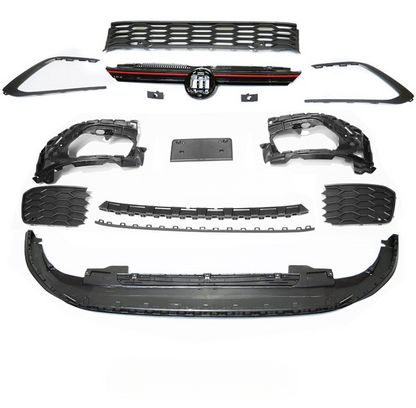 ART.7519 Paraurti Anteriore Look GTI per VW GOLF 8 2019-2024