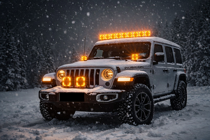 💫ART.8304 Barra luminosa FULL FULL LED per Jeep Offroad Truck 4x4 SUV 💫