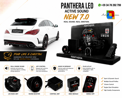💕ART.2672 PANTHERA Soundsystem Booster 7.0Mercedes-Benz CLA AMG-Line C117💕