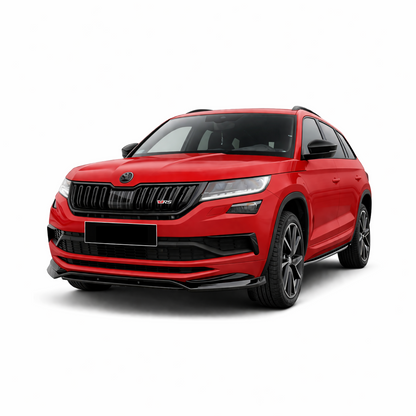 💫ART.9481 Splitter Anteriore Sportline RS per Kodiaq Mk1 Nero Lucido 2017-2021💫