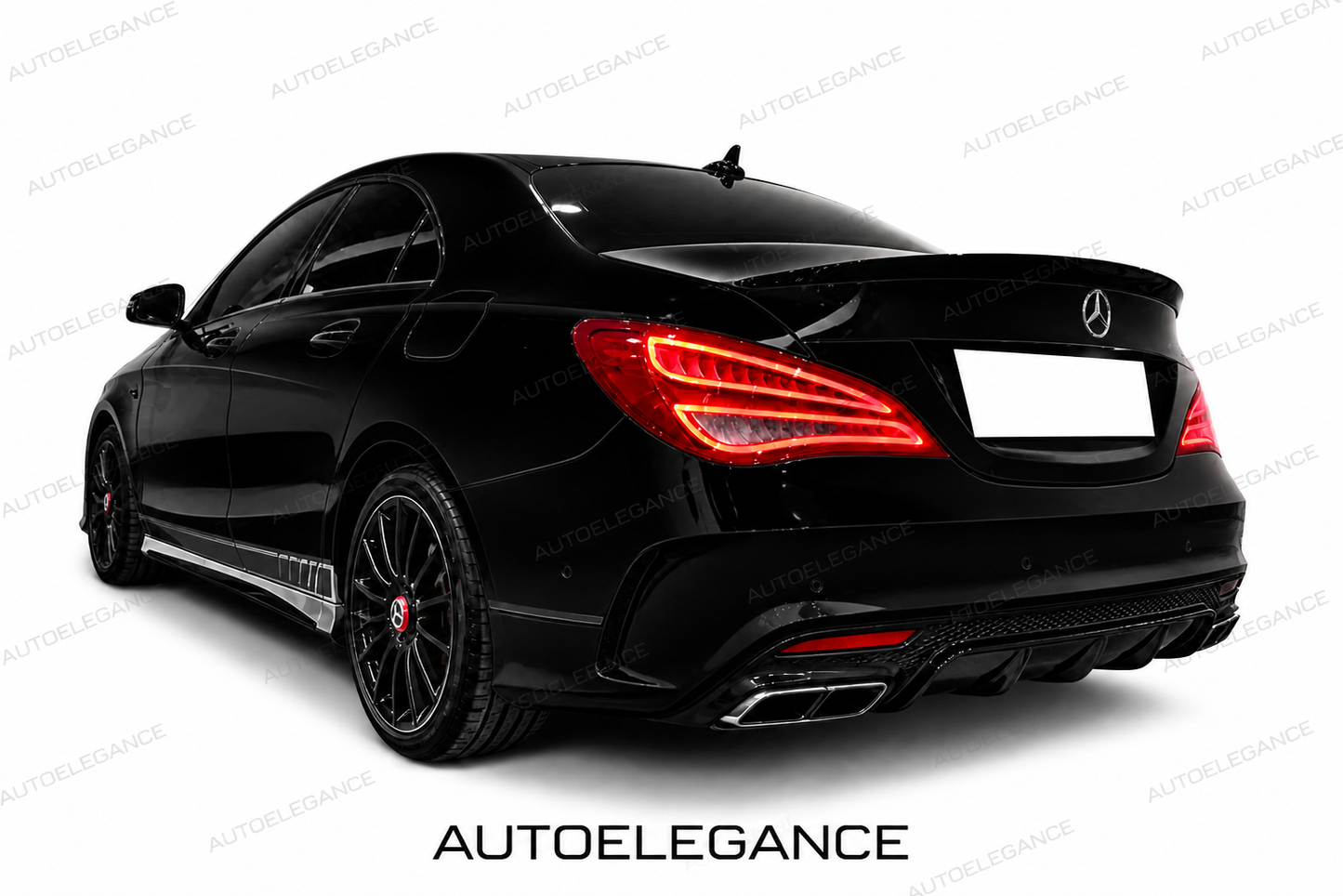 💫ART.9770 Spoiler Posteriore Nero Lucido per Mercedes W117 AMG 2013-2018💫