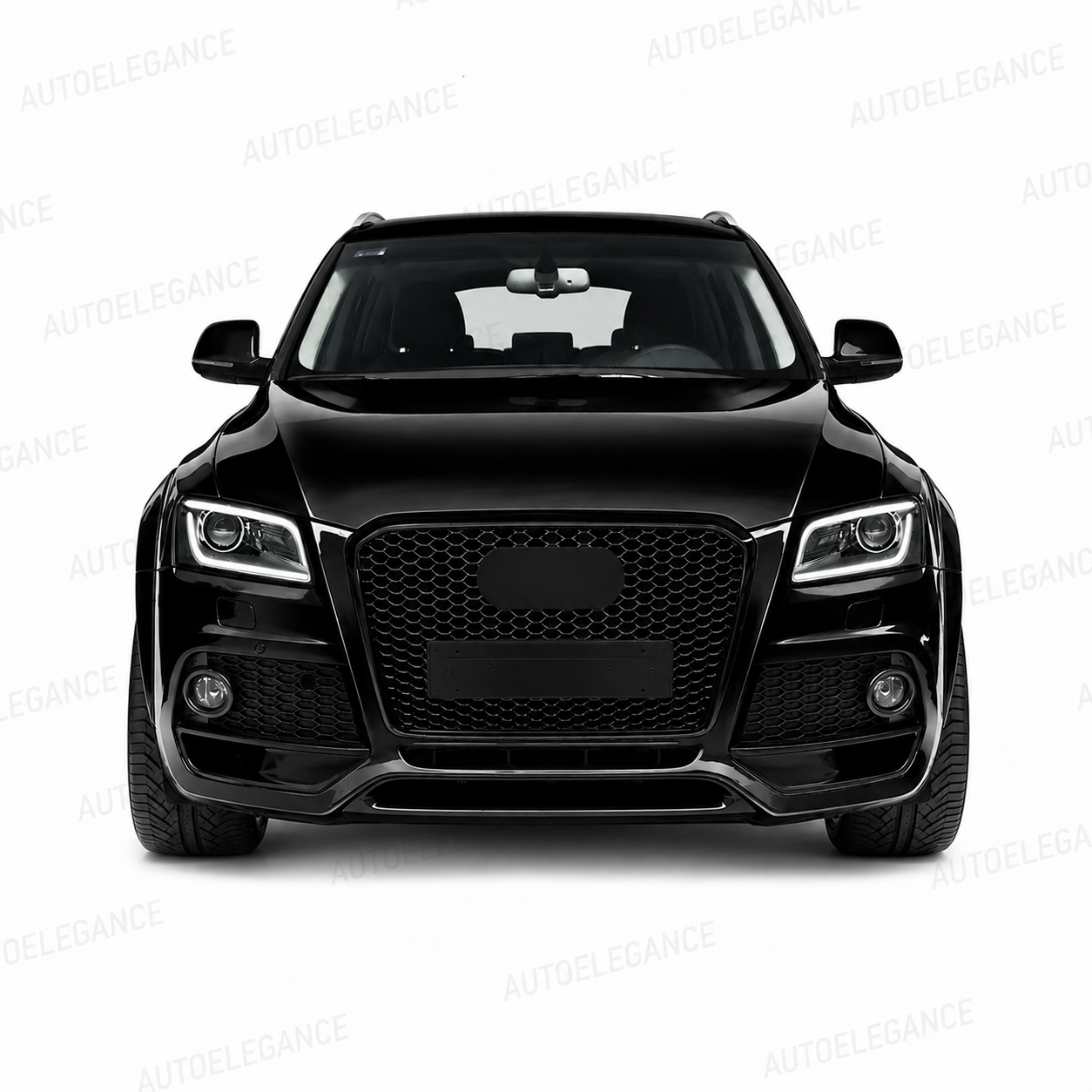 👉Griglia stile RSQ5 per Audi Q5 (8R) (2012-2016) Nero lucido👈