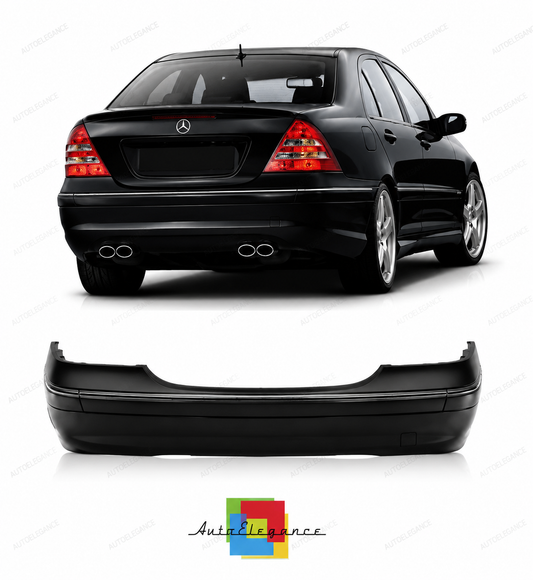 💕PARAURTI POSTERIORE MERCEDES CLASSE C W203 SEDAN 01-07 LOOK C32 AMG💕