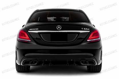 💫ART.10384 Bodykit Stile C63 AMG per Mercedes C Class (W205) Sedan (2014-2021)💫