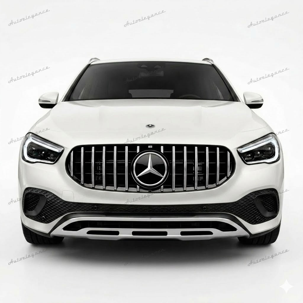🔥ART.0450 GRIGLIA PER MERCEDES GLA H247 2020-2023 STANDARD LOOK GT CROMATA🔥