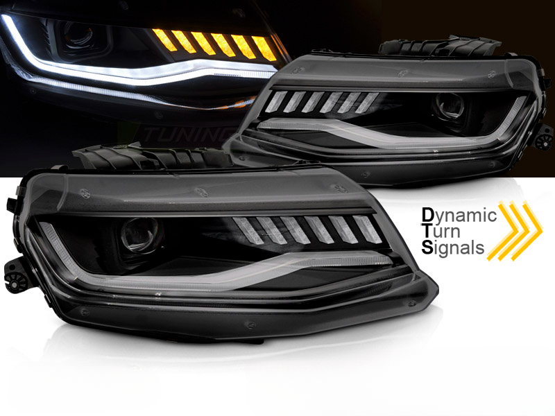 CHEVROLET CAMARO 16-18 HID SEQ BLACK