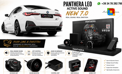 💫ART. 2672 PANTHERA Soundsystem Booster 7.0 - BMW Serie 4 M-Pack G26💫