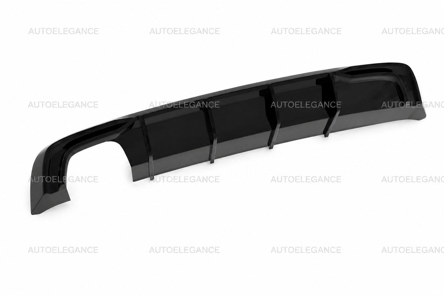 💫Diffusore RS3 per audi A3 8V 2017+ solo paraurti standard nero lucido💫