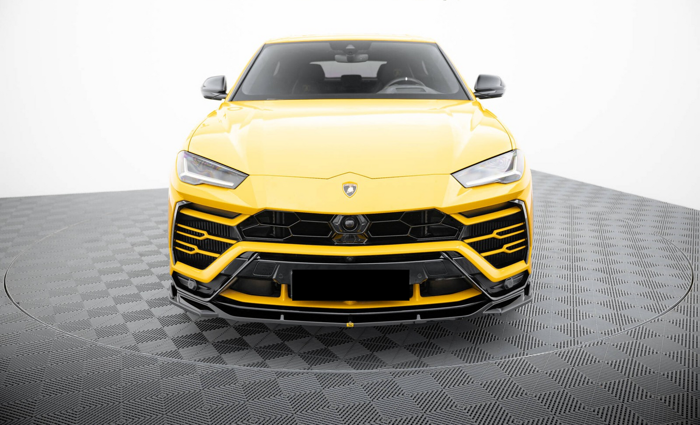 💫Splitter "Street+" V.3 adatto per Lamborghini Urus Mk1 nero 2018+💫
