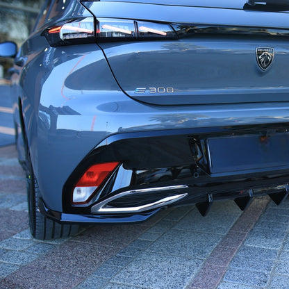 🔥ART.7733 SPLITTER LATERALE POSTERIORE ADATTO PER PEUGEOT 308 GT Mk3 (2021+)🔥